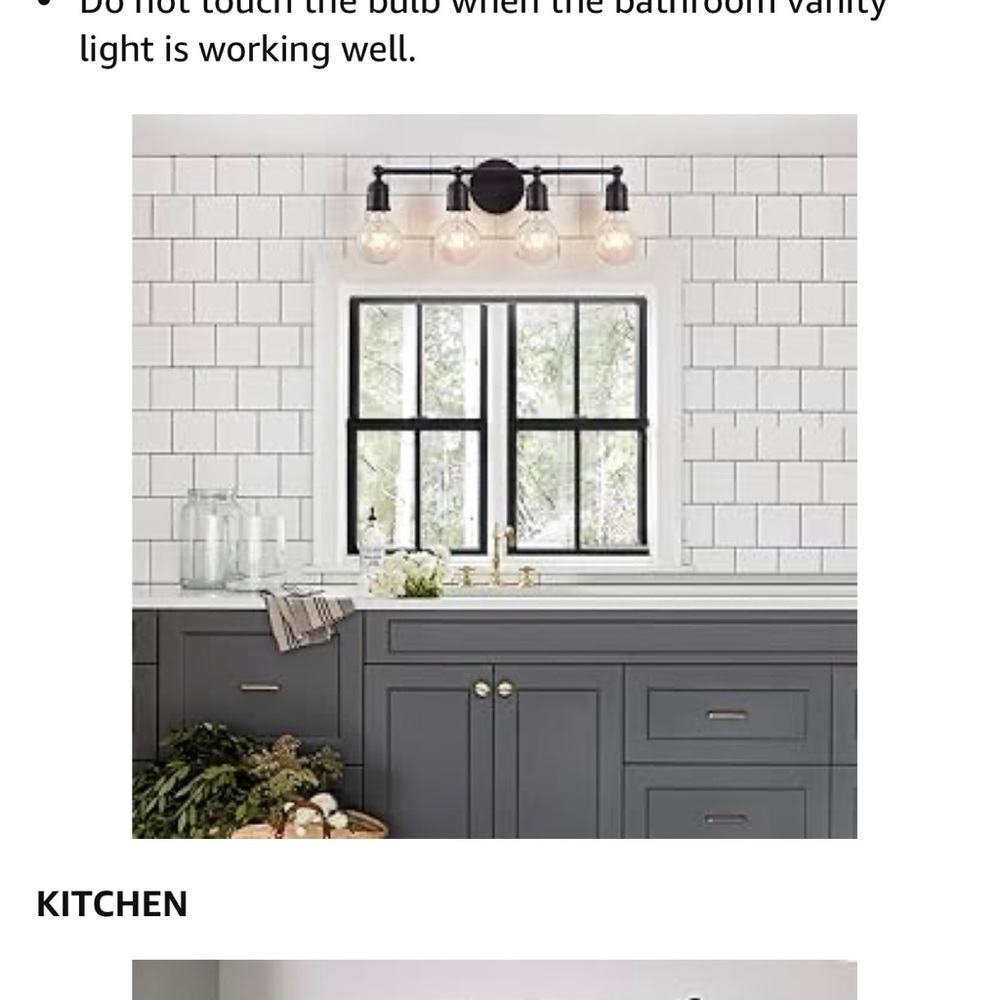 4-Light Vanity Light Fixture - Picture 7 of 16